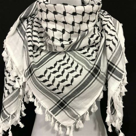 traditional palestinian keffiyeh.